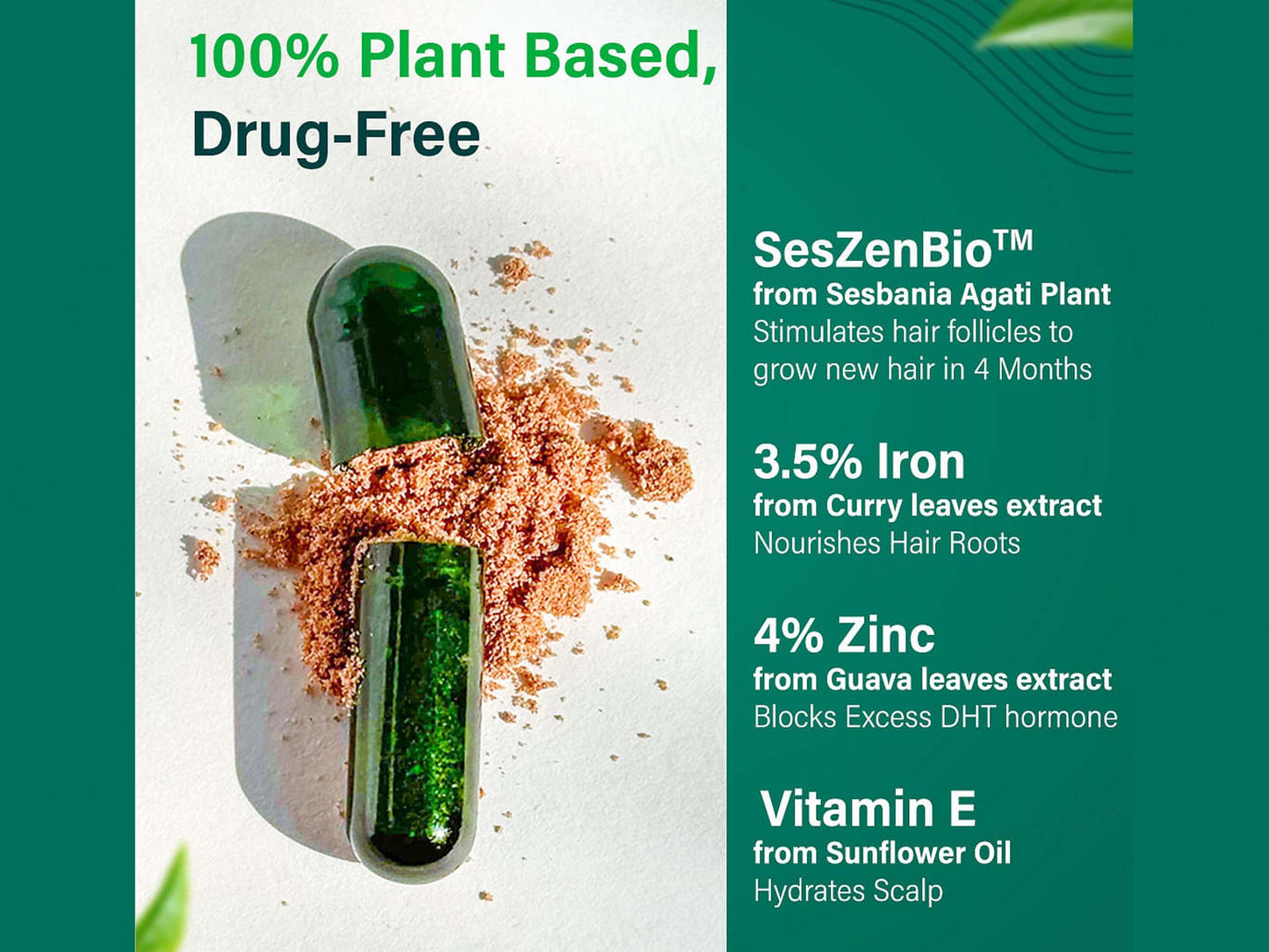 OZiva Hair Vitamins Capsule For Hair Growth & Hair Fall Control