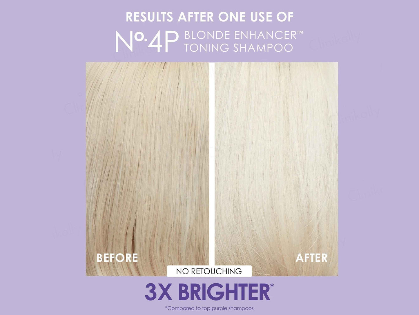 Olaplex No. 4P Blonde Enhancer Toning Shampoo