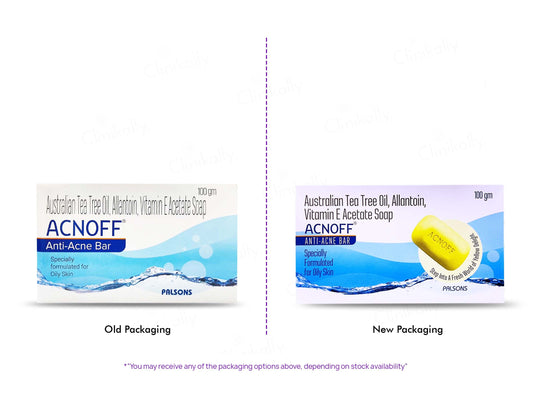 Acnoff Anti-Acne Bar For Oily Skin