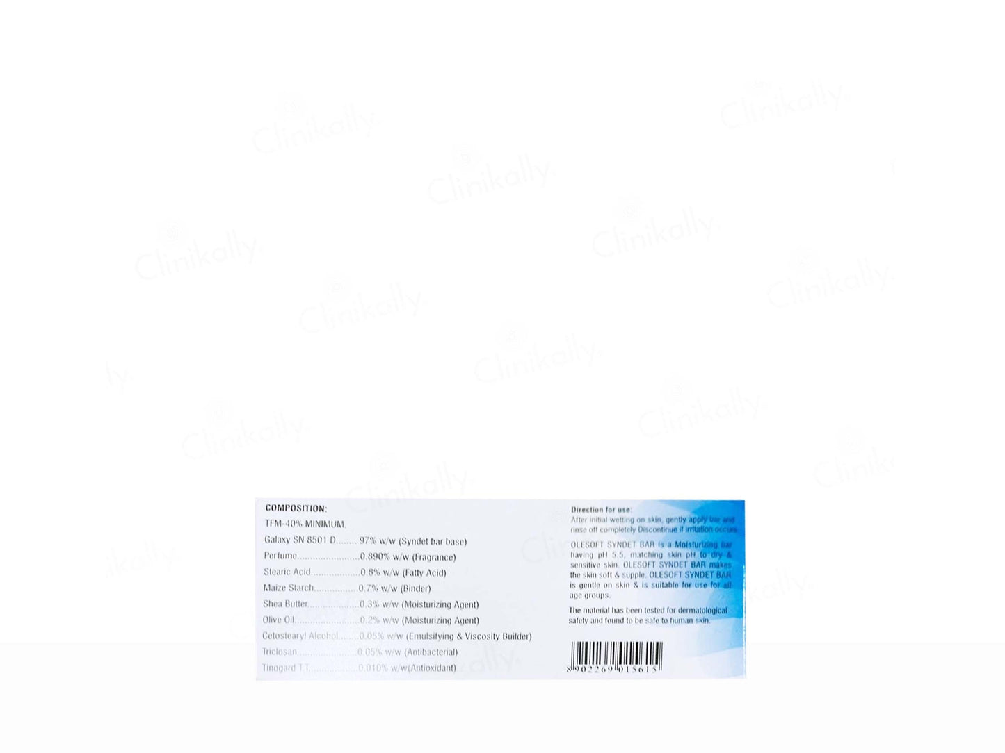 Olesoft 5.5 Cleansing & Moisturizing Syndet Bar