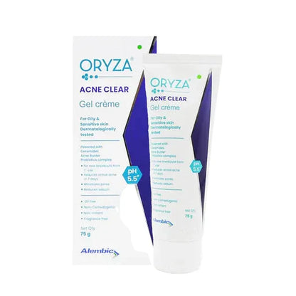 Oryza Acne Clear Gel Creme For Oily And Sensitive Skin