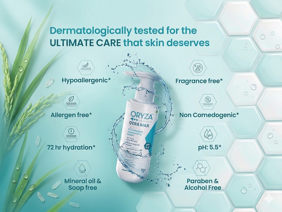 Oryza Cera Max Intensive Moisturizing Lotion Alembic