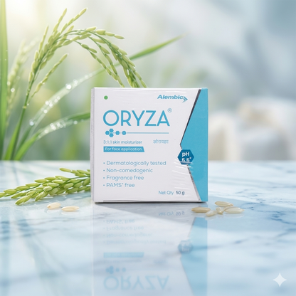 Oryza Skin Moisturiser Cream for Combination and Dry Skin
