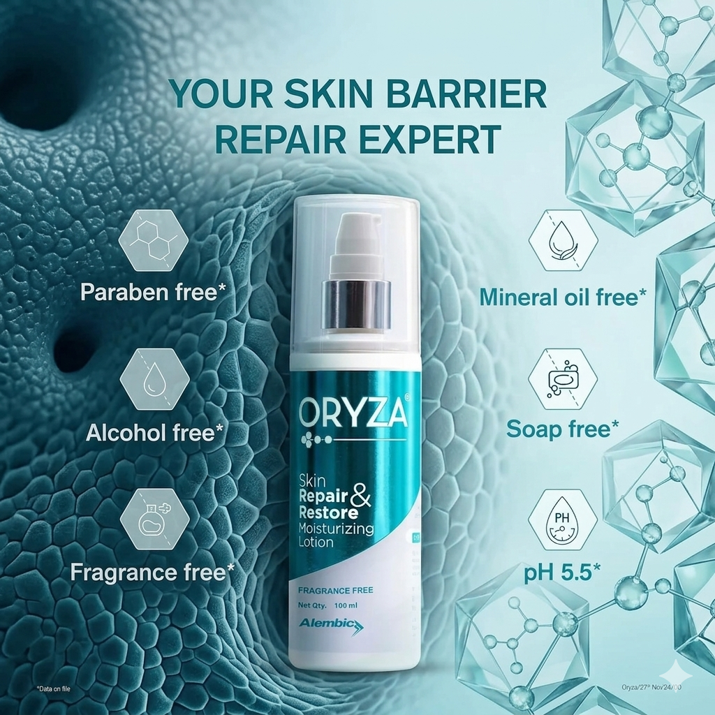 Oryza Skin Repair & Restore Moisturizing Lotion