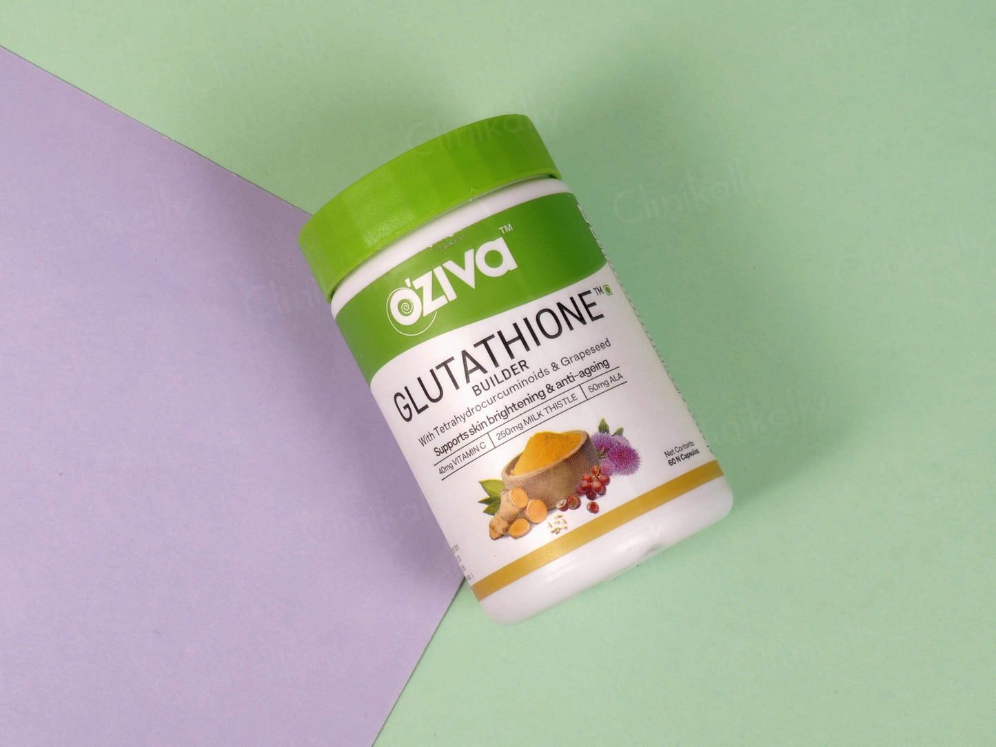 OZiva Glutathione Builder Skin Brightening & Anti-Ageing Capsule