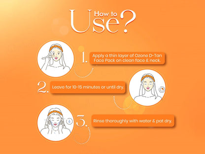 Ozone D-Tan Face Pack
