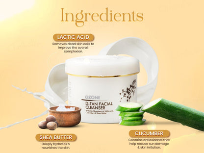 Ozone D-Tan Facial Cleanser
