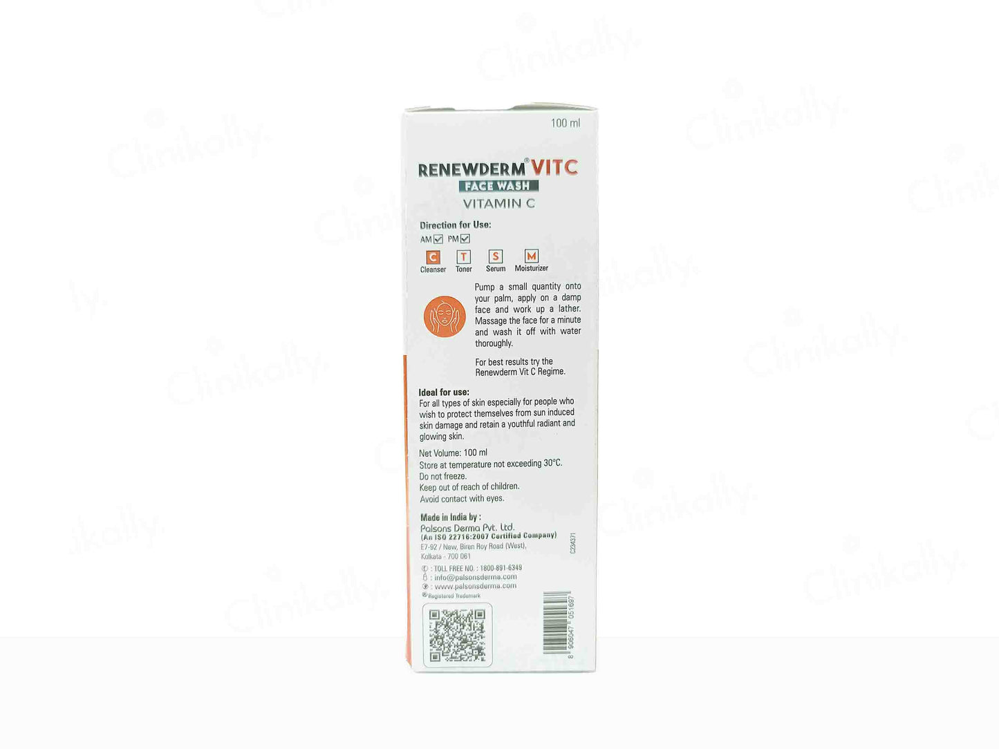 Palsons Renewderm Vit C Face Wash
