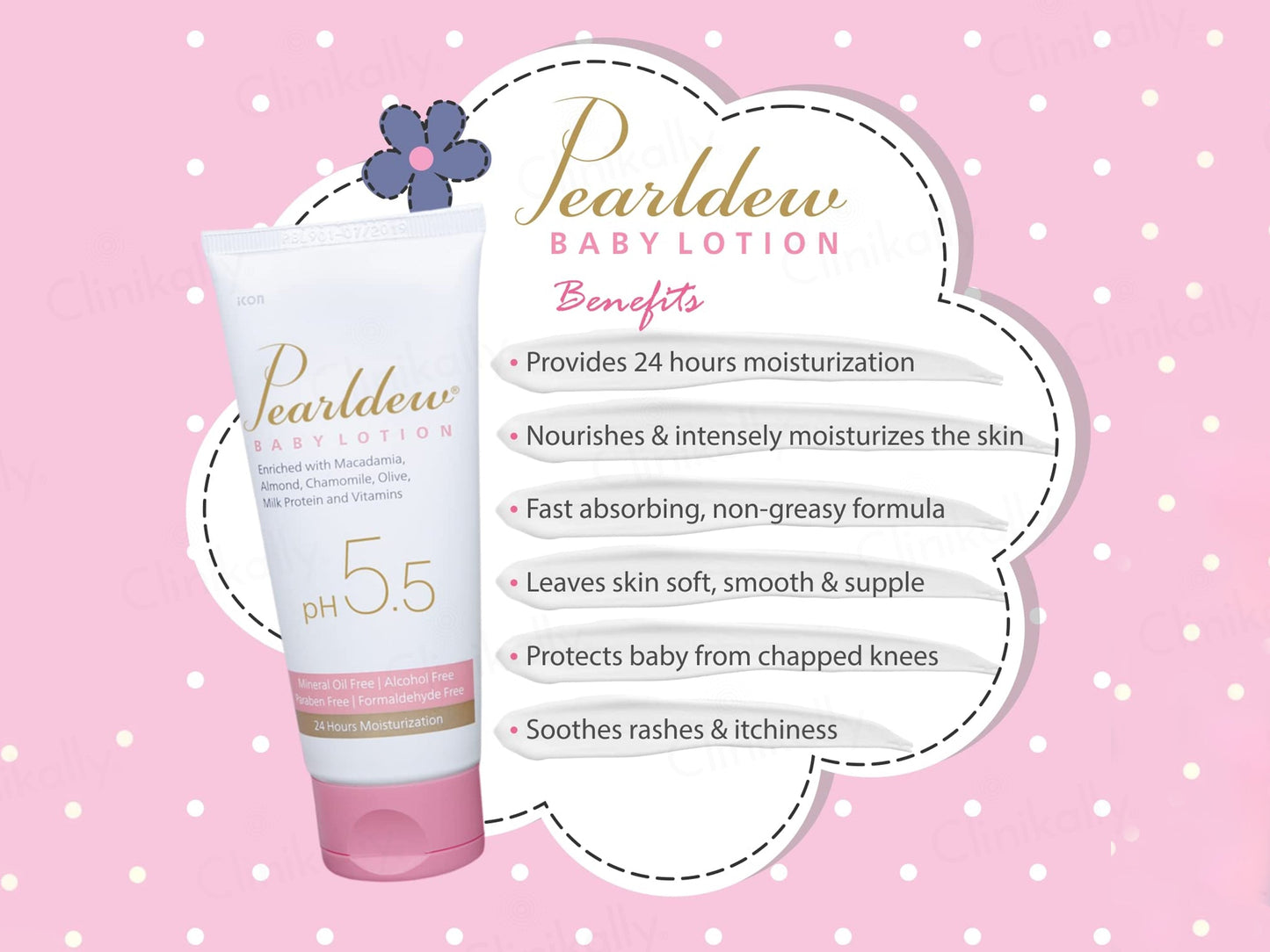 Pearldew Baby Lotion