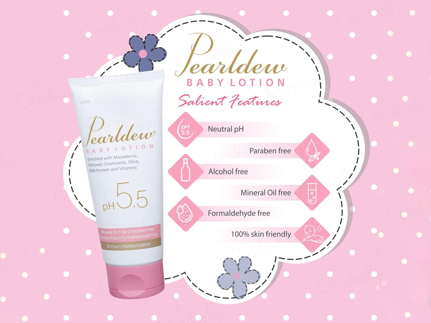 Pearldew Baby Lotion