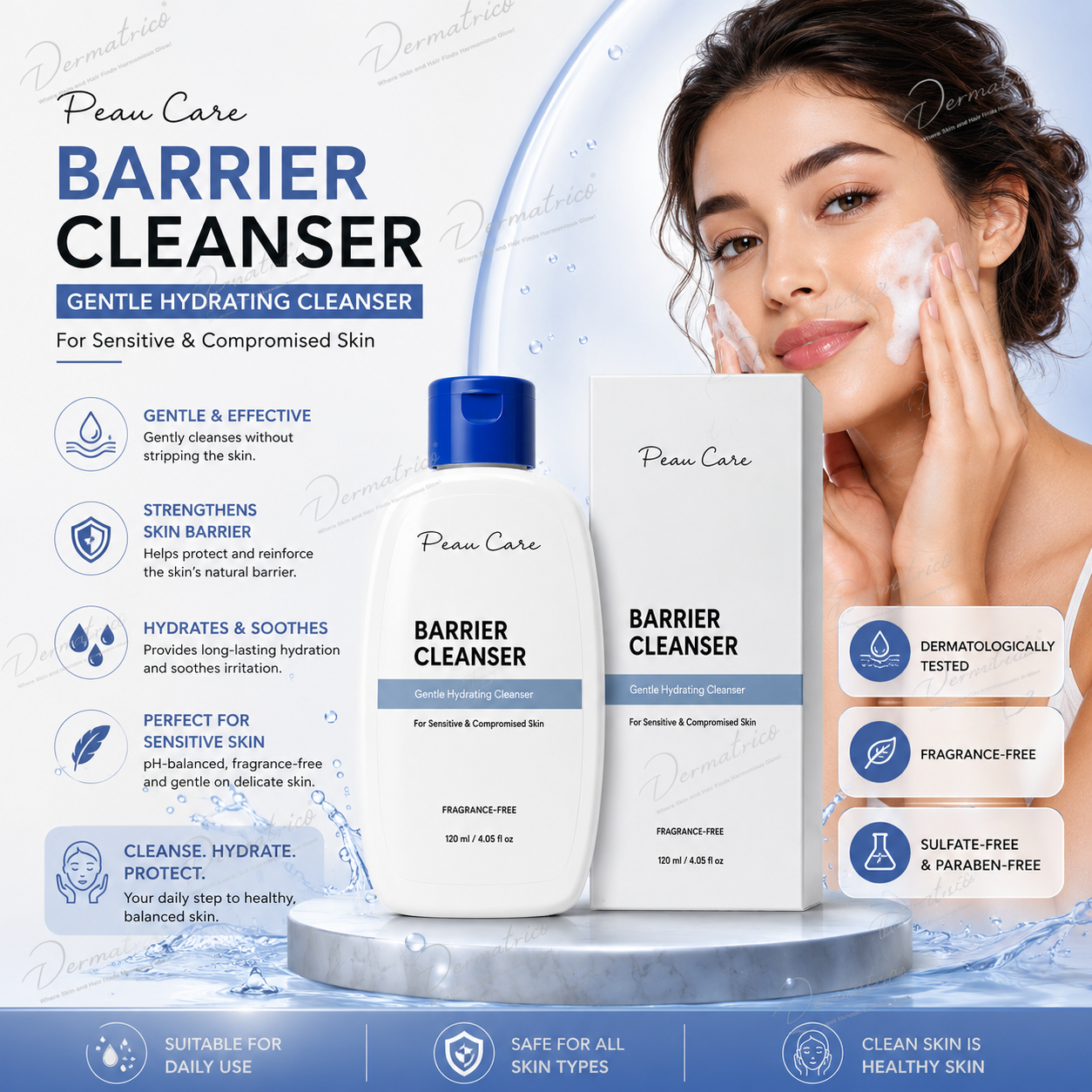 Peau Care Barrier Gentle Hydrating Cleanser