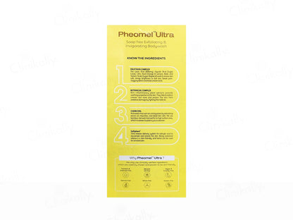 Pheomel Ultra Soap-Free Exfoliating & Invigorating Bodywash