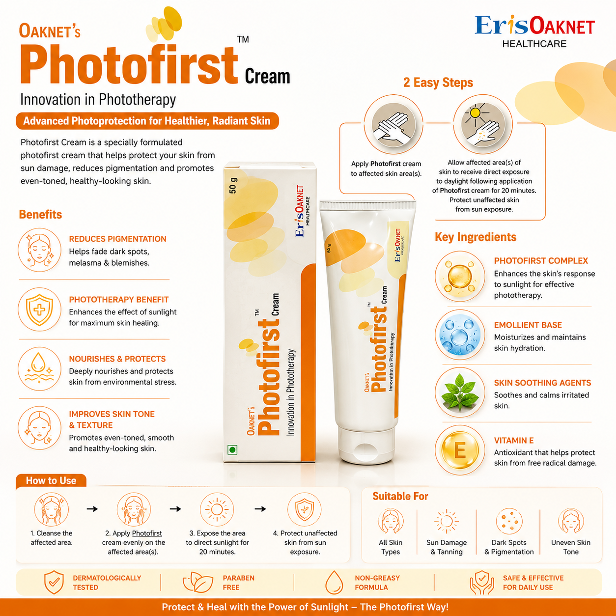 Photofirst Phototherapy Cream