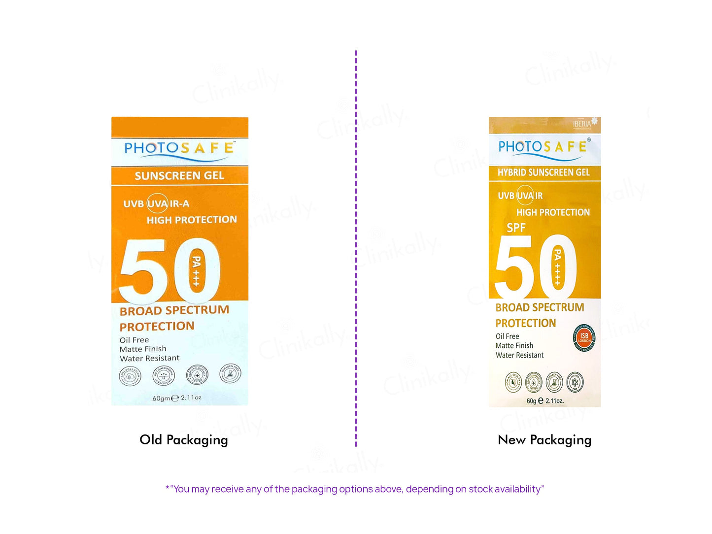 Photosafe Hybrid Broad Spectrum Mineral Sunscreen Gel SPF 50+++