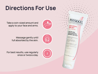 Physiogel Hypoallergenic Calming Relief A.I. Cream