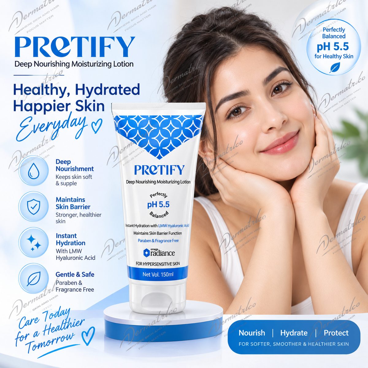 Pretify Nourishing Moisturizing Lotion