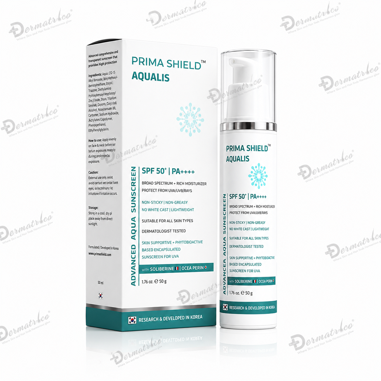 Prima Sheild Aqualis SPF 50 PA++++ Sunscreen
