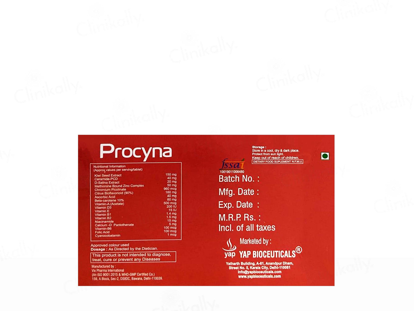 Procyna Tablet