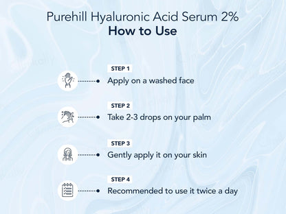 Purehill 2% Hyaluronic Acid Face Serum