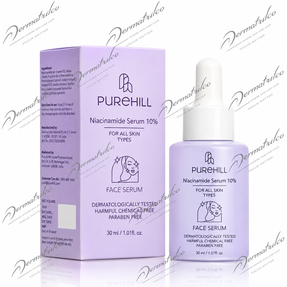 Purehill 10% Niacinamide Face Serum