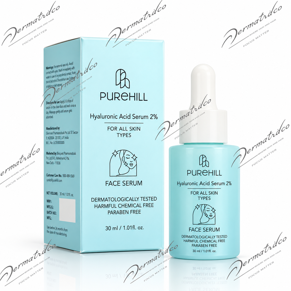 Purehill 2% Hyaluronic Acid Face Serum