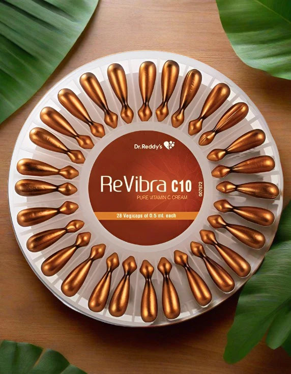 Re Vibra C 10 | powerful skin-brightening serum |  reducing dark spots and uneven skin tone