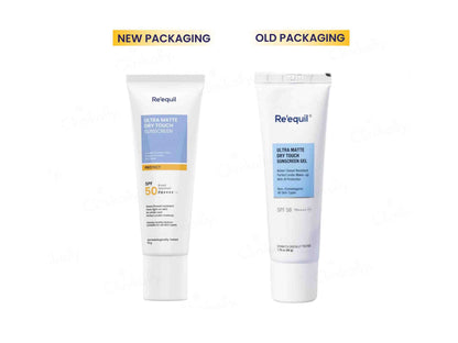 Re'equil Ultra Matte Dry Touch Sunscreen Gel SPF 50 PA++++