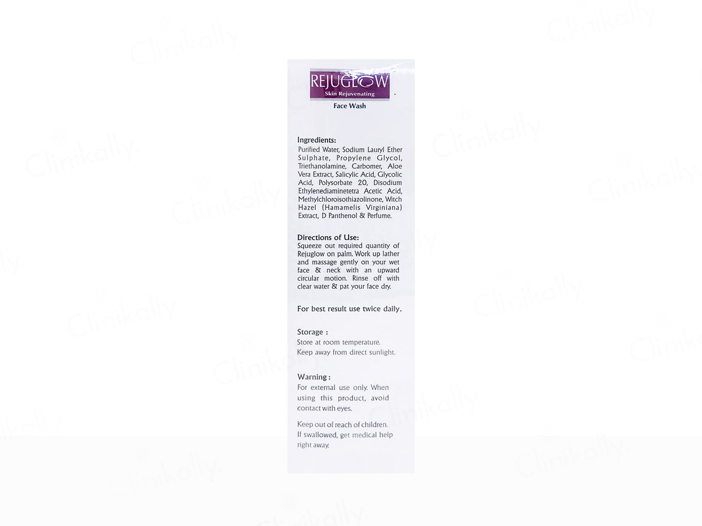 Rejuglow Skin Rejuvenating Face Wash