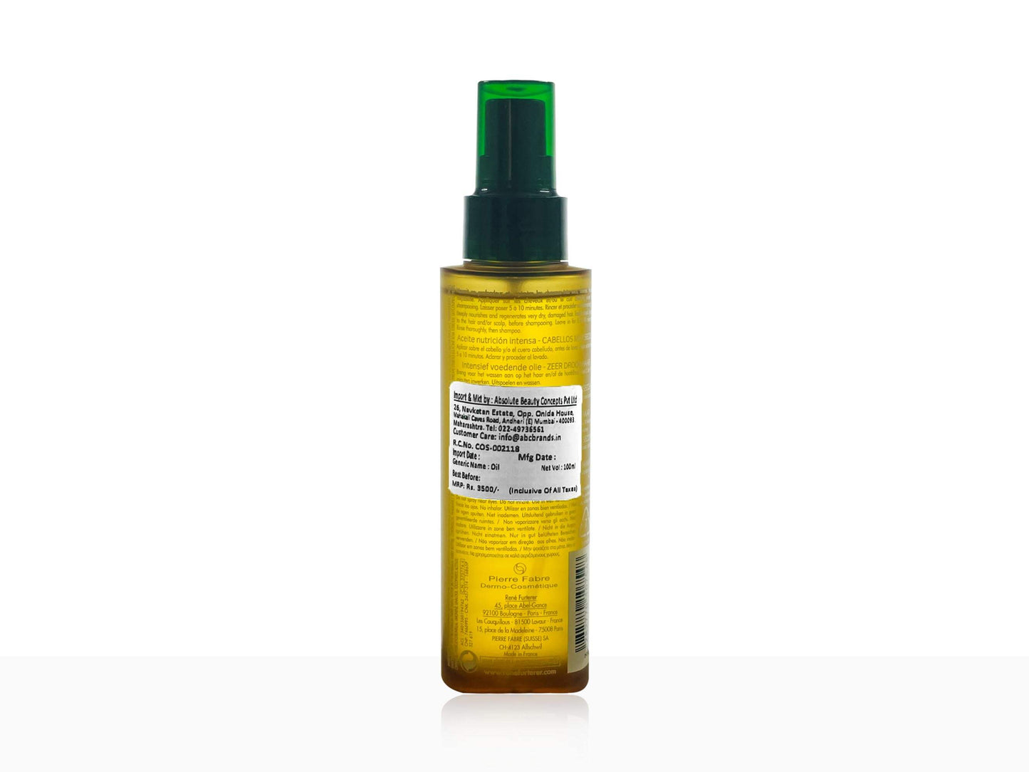 Rene Furterer Karite Nutri Intense Nourishing Oil