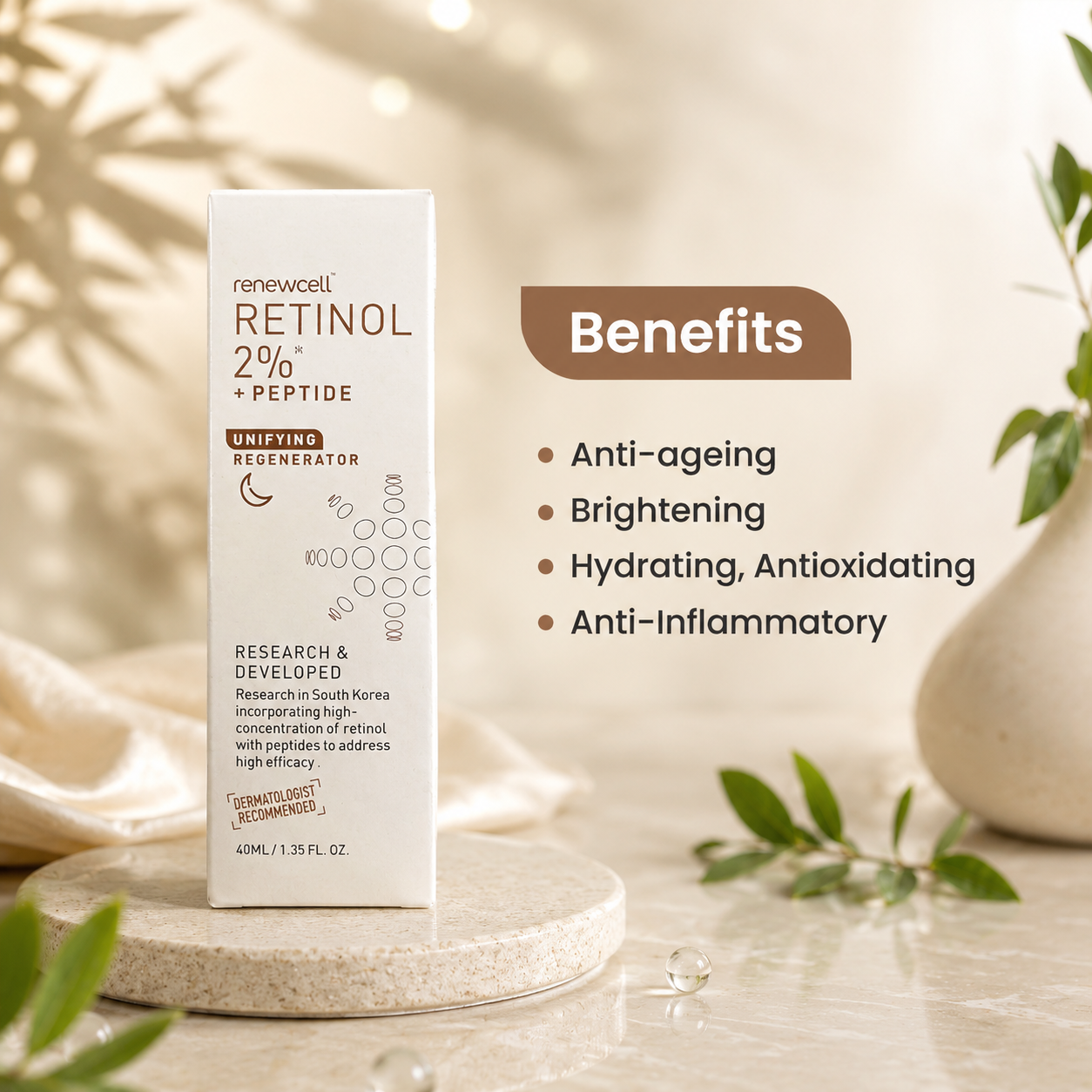 Renewcell Retinol 2% + Argireline Serum