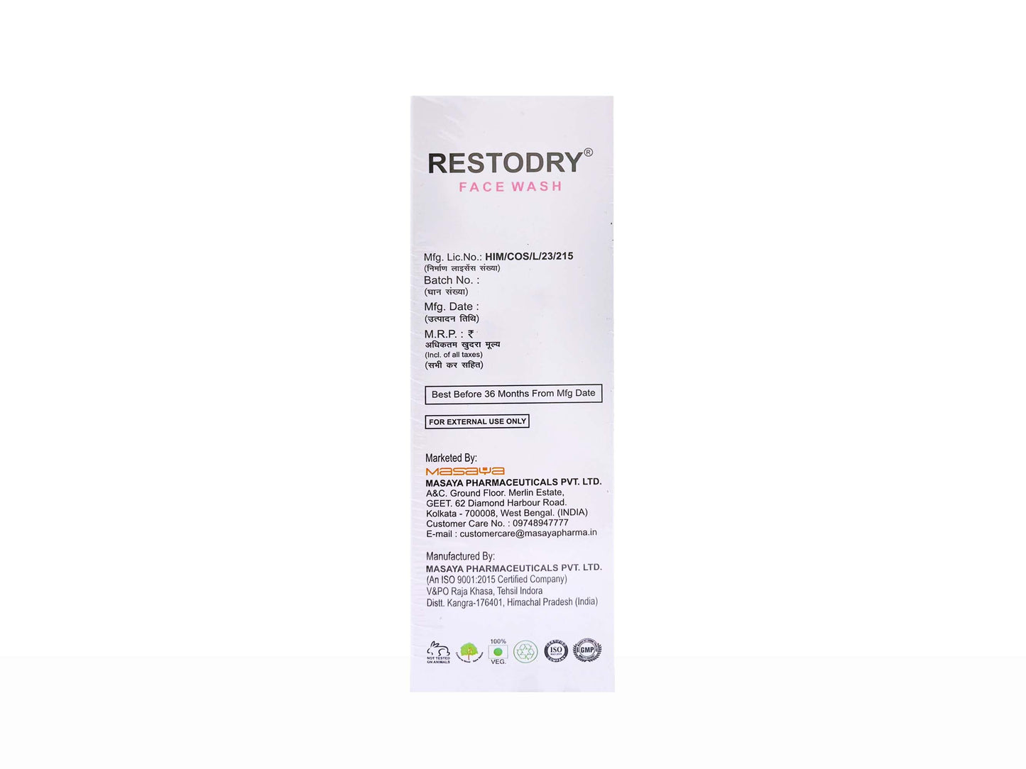 Restodry Face Wash