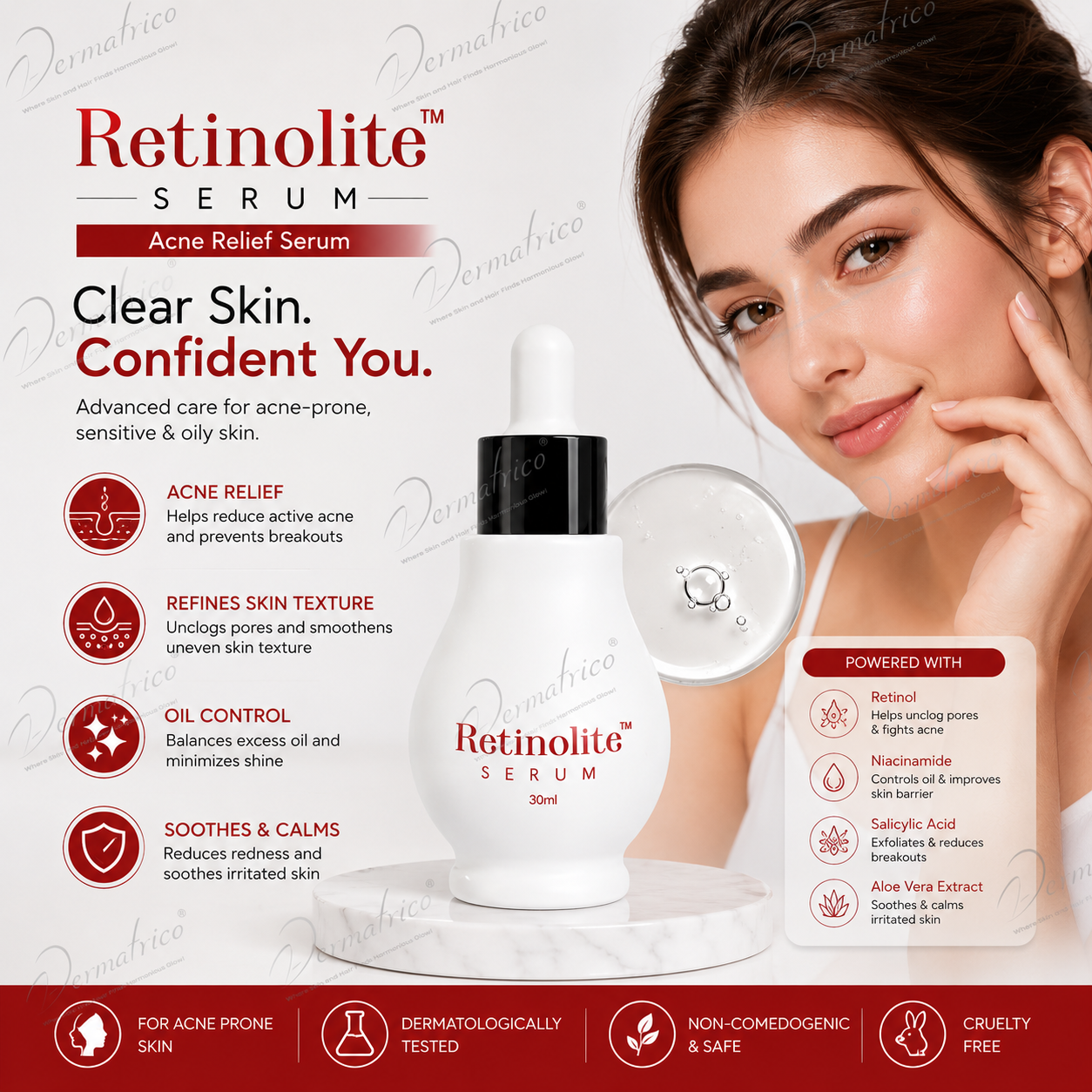 Retinolite Acne Relief Serum