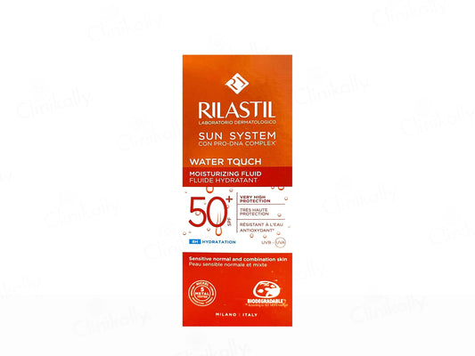 Rilastil Sun System Water Touch Moisturizing Fluid Sunscreen SPF 50+