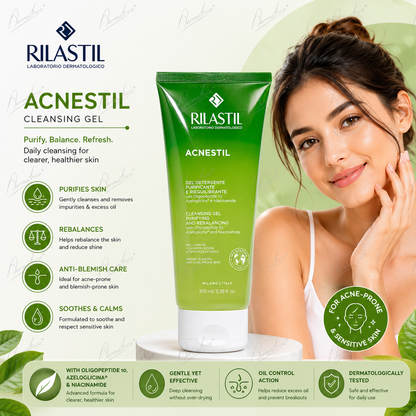 Rilastil Acnestil Purifying Cleansing Gel