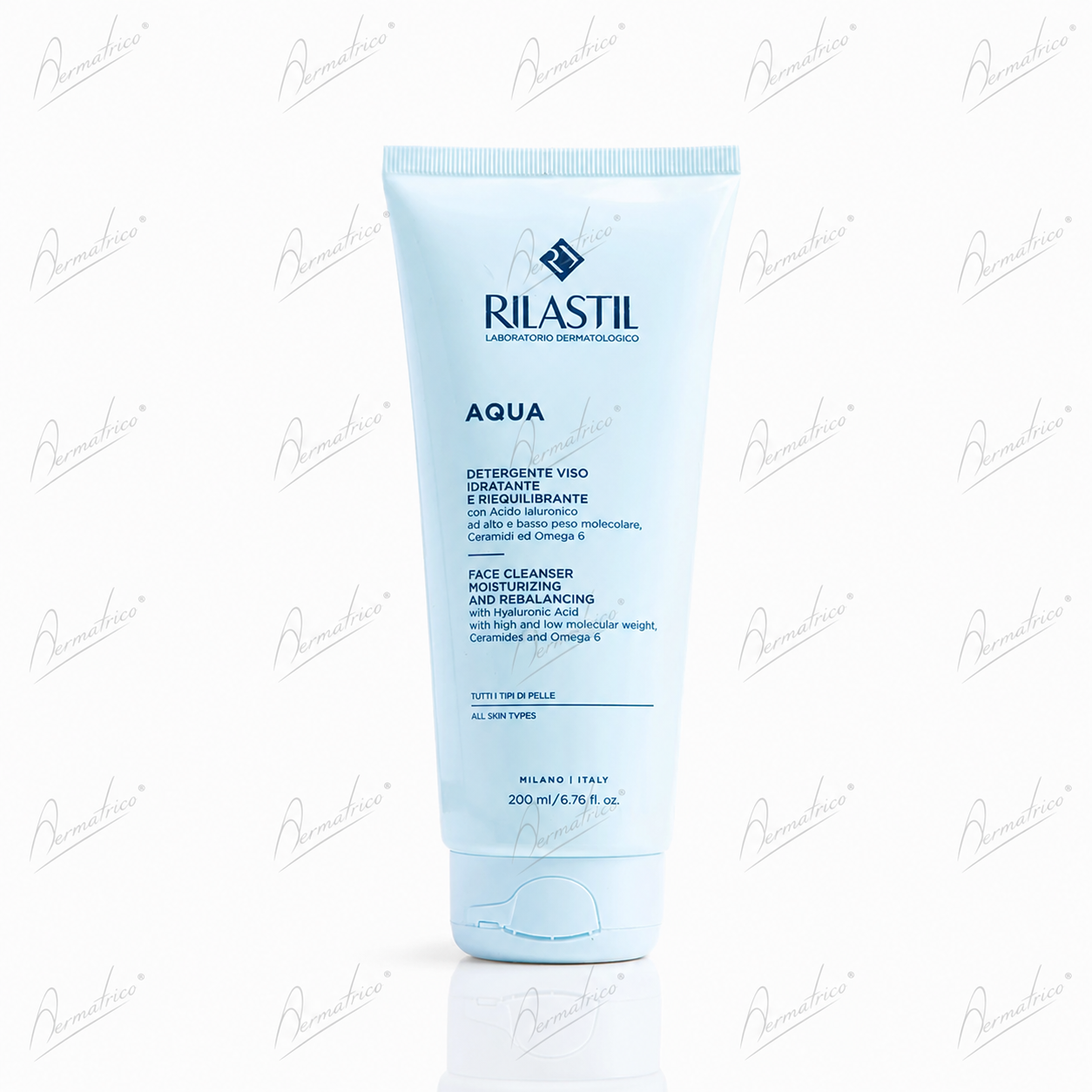 Rilastil Aqua Moisturizing And Rebalancing Face Wash