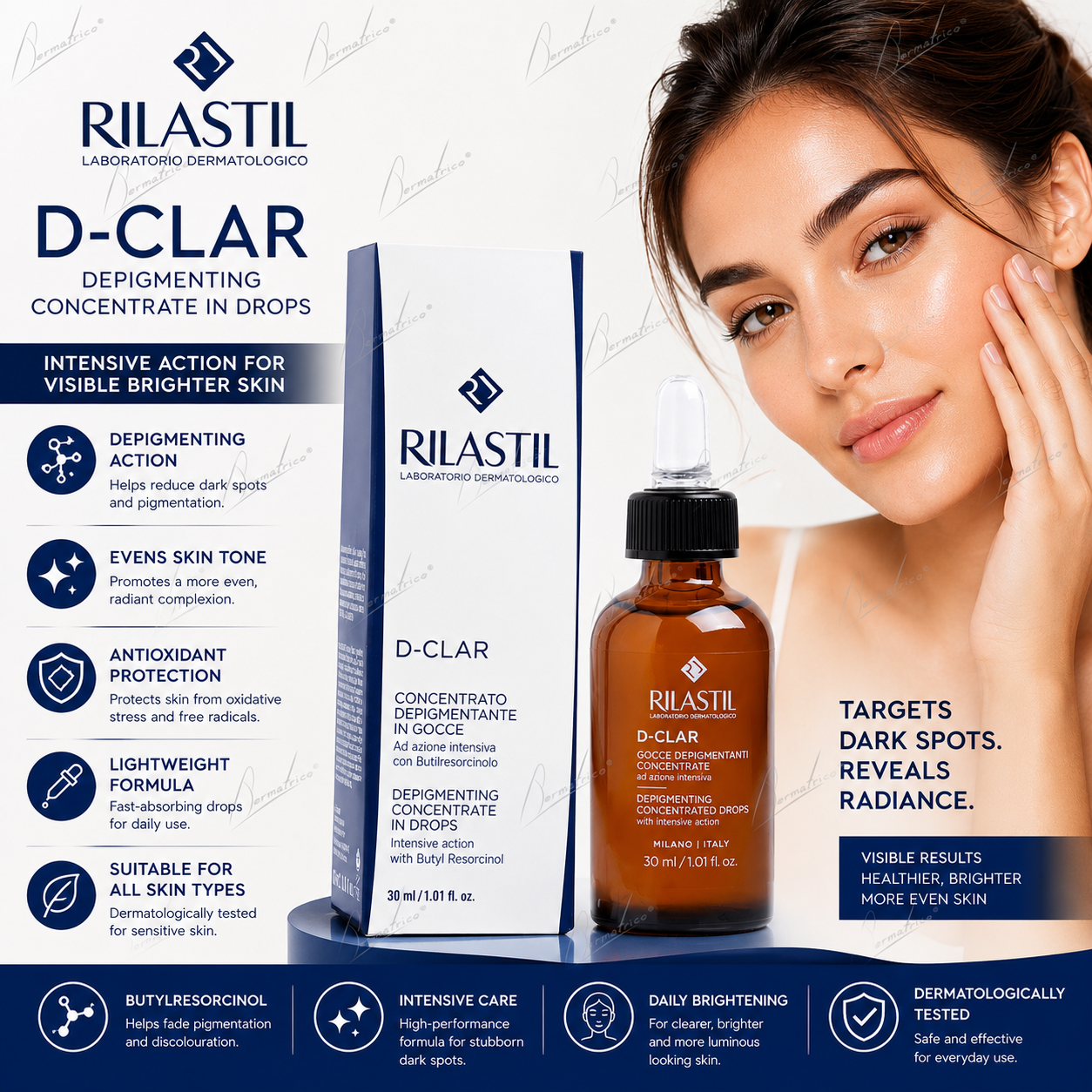Rilastil D-Clar Depigmenting Concentrate Serum