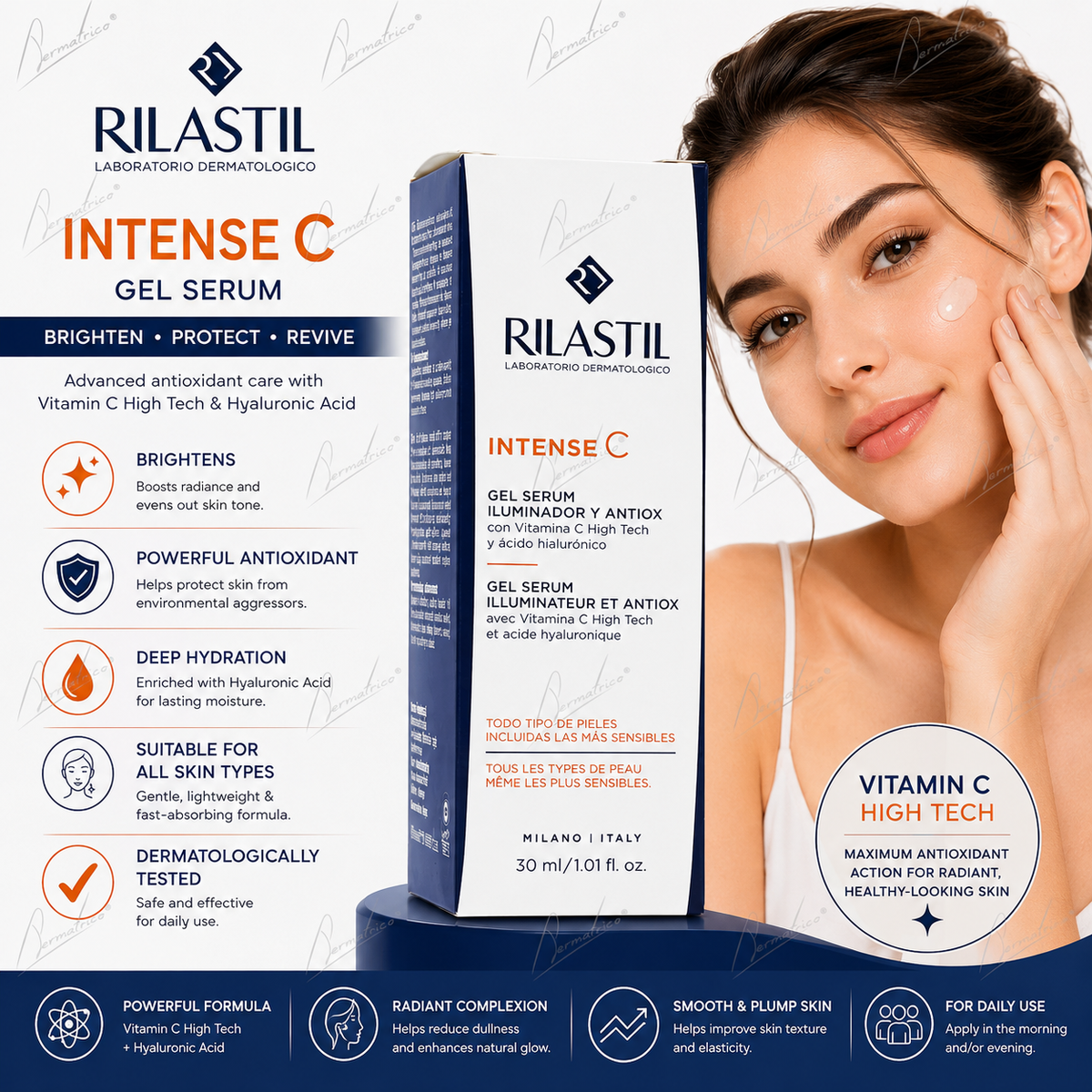 Rilastil Intense Vitamin C Gel Serum