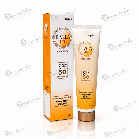 Rivela Lite Sunscreen SPF 50 PA++++