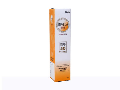 Rivela Lite Sunscreen SPF 50 PA++++ | Prevent Sunburn and Provides High UVA Protection
