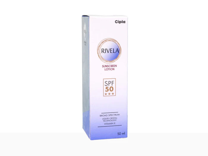 Rivela Sunscreen Lotion SPF 50 || Shield Your Skin From Harmful Sun Exposure
