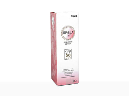 Rivela Tint Sunscreen Lotion SPF 50 || Repairs and Restores Skin