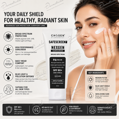 SAFESCREEN NEXGEN SPF 60+ Sunscreen