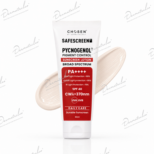 SAFESCREEN Pycnogenol Pigment Control Sunscreen Lotion SPF 40