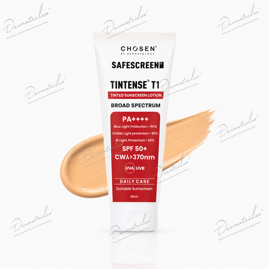 SAFESCREEN TINTENSE T1 (Bisque) Tinted Sunscreen Lotion PA++++ SPF 50+