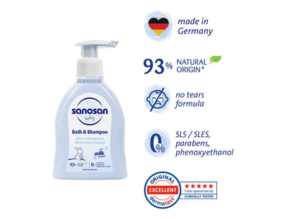 Sanosan Baby Milk Protein Care Lotion