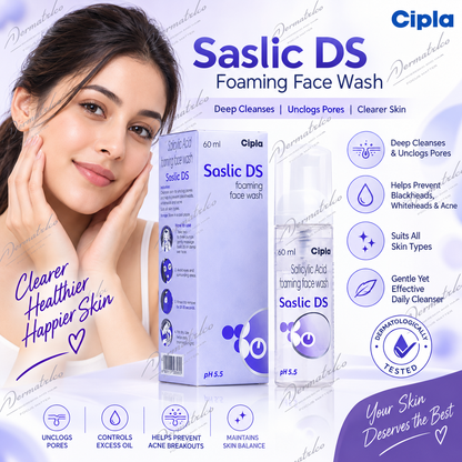 Saslic DS Foaming Face Wash