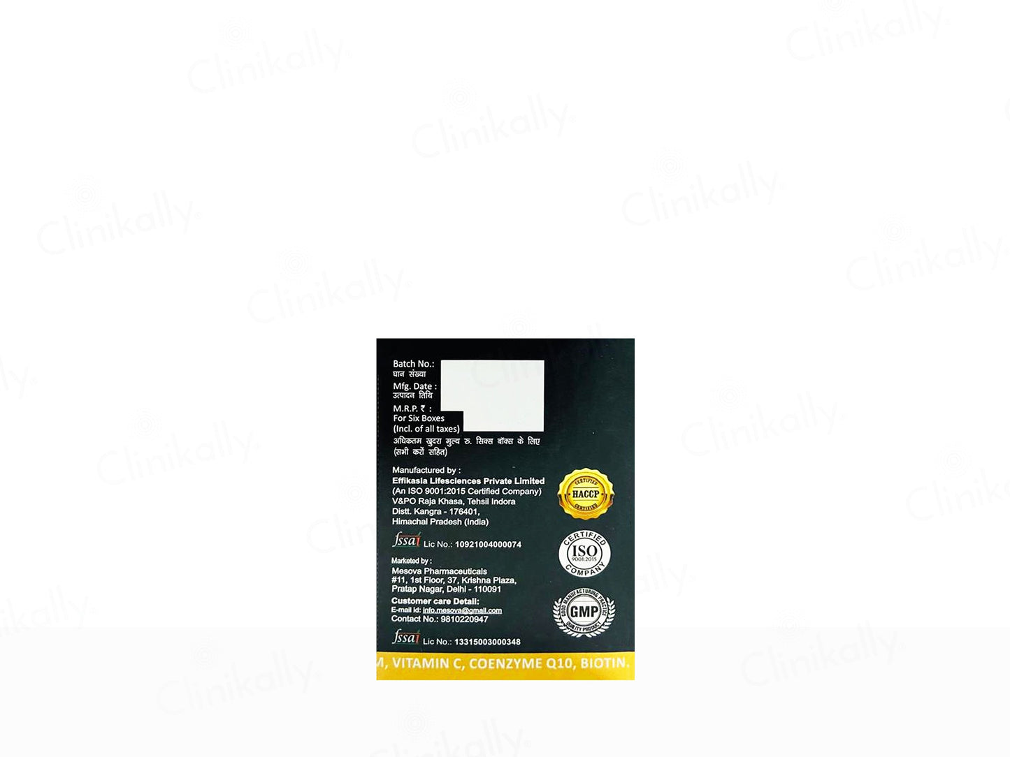 Scalcare-M Advanced Cyclical Hair Therapy Supplement Kit For Men