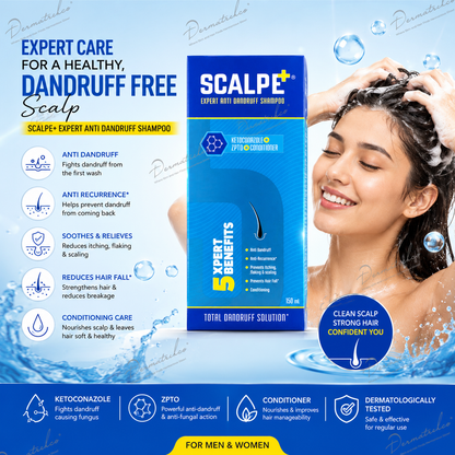 Scalpe Plus Expert Anti Dandruff Shampoo