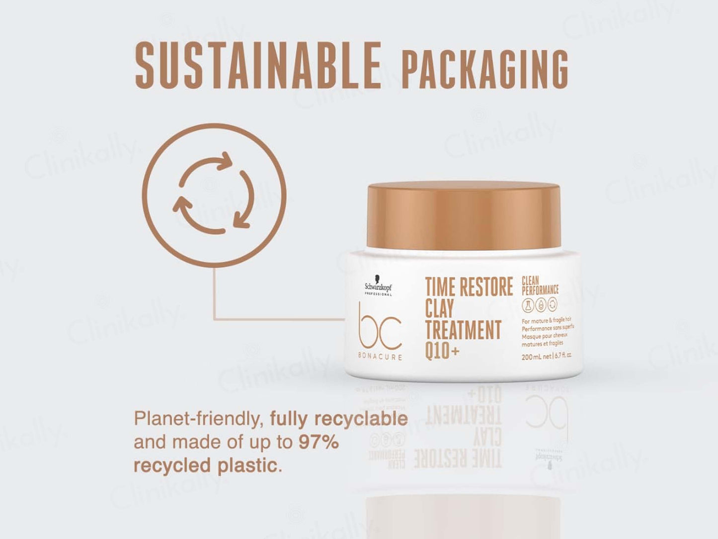 Schwarzkopf Professional BC Bonacure Q10+ Time Restore Clay Treatment