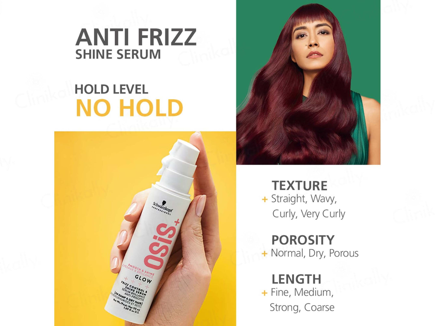 Schwarzkopf Professional OSiS+ Glow Frizz Control & Shine Serum